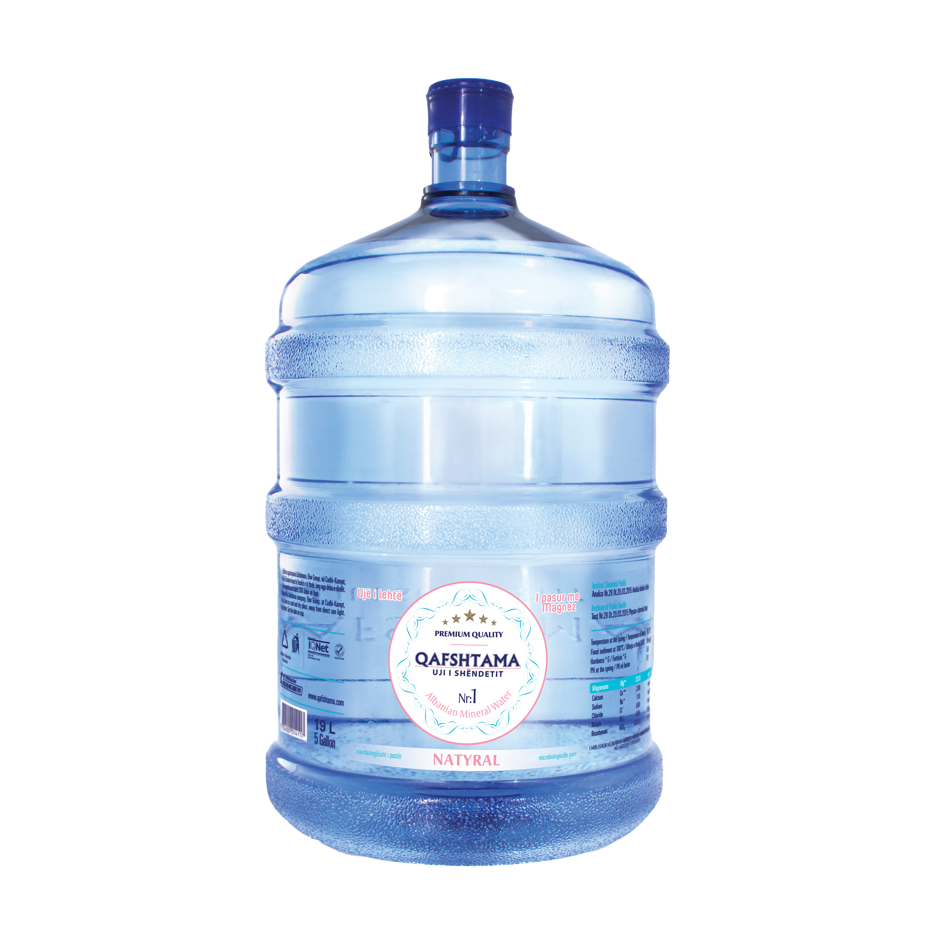 Uje Natyral Mineral 19L