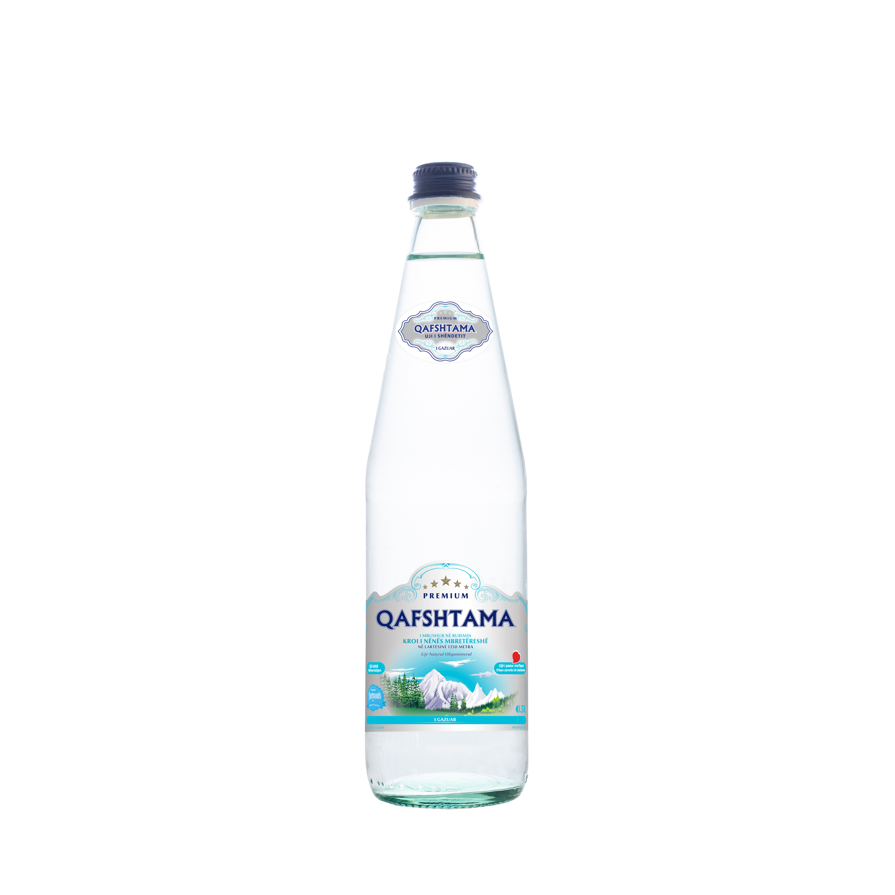 Natural Mineral Water, Sparkling 500ML 