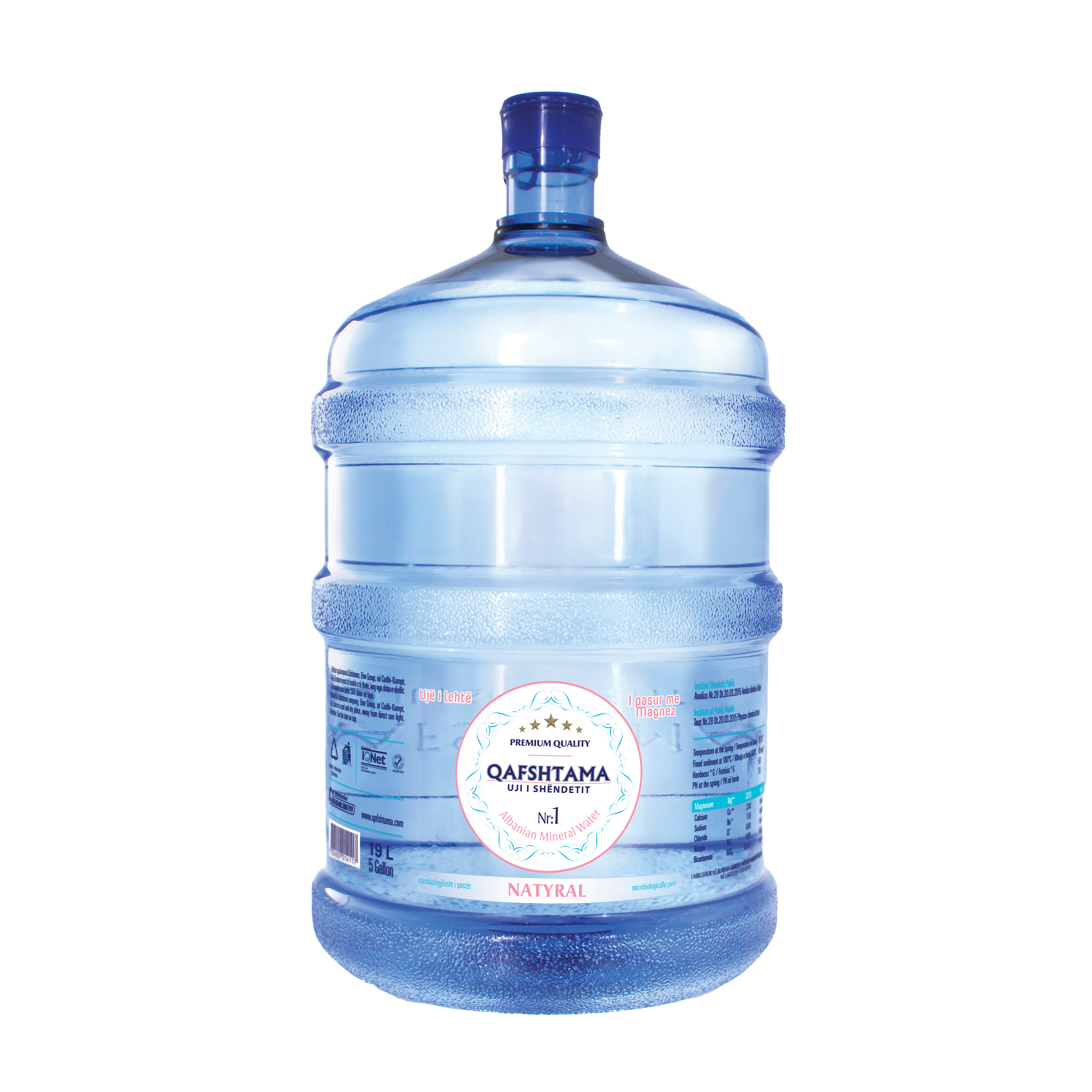 Natural Mineral Water 19L